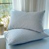 Premium 100% Cotton Pillowcase Pair 48x74cm for Home or Student Use