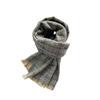 Imitation Cashmere Scarf Women's Winter 2025 New Warm Plaid Large Shawl Sweet Medium and Long Scarf