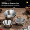 304 Stainless Steel Folding Camping Sierra Bowl Set