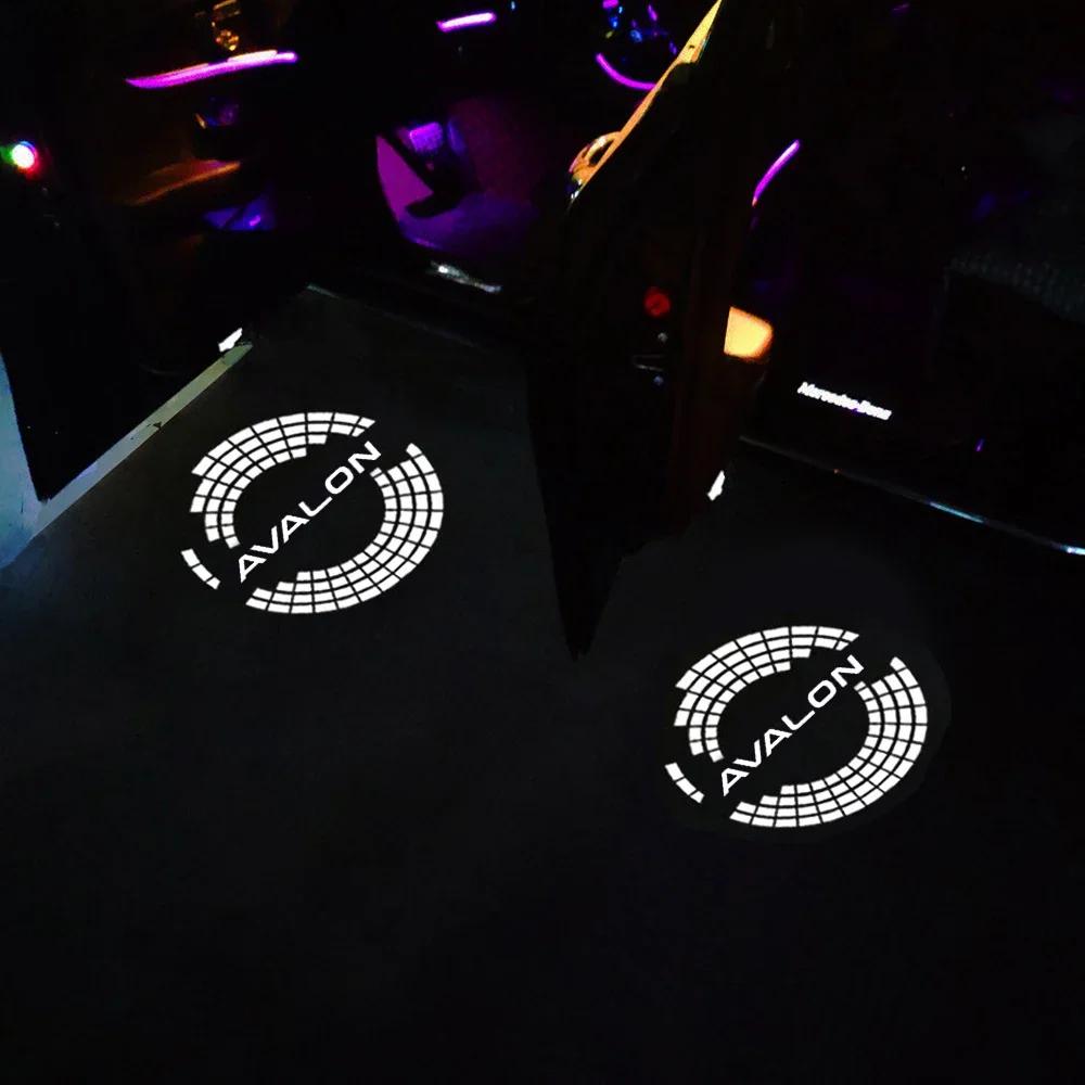 Car Door Welcome LED Light Courtesy Projector Ghost Shadow Lamp for Toyota Avalon 2013 2014 2015 2016 2017 2018 2019 Accessories