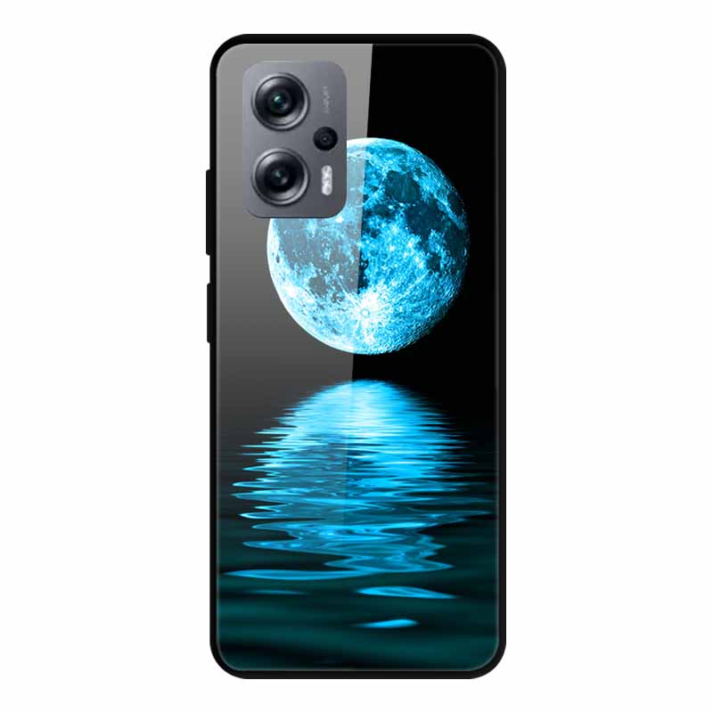 For Poco X4 GT Case Shockproof Tempered Glass Hard Back Cover For Xiaomi Poco X4 GT 5G Soft Bumper Coque PocoX4 GT X4GT Case