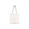 New COACH Dempsey Leather Tote Bag Shopping Bag Shoulder Bag Handbag Large Size Women's White C3078-IMCHK