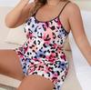 Plus Size Women's Comfortable Pajama Set: Casual Loose Camisole & Shorts