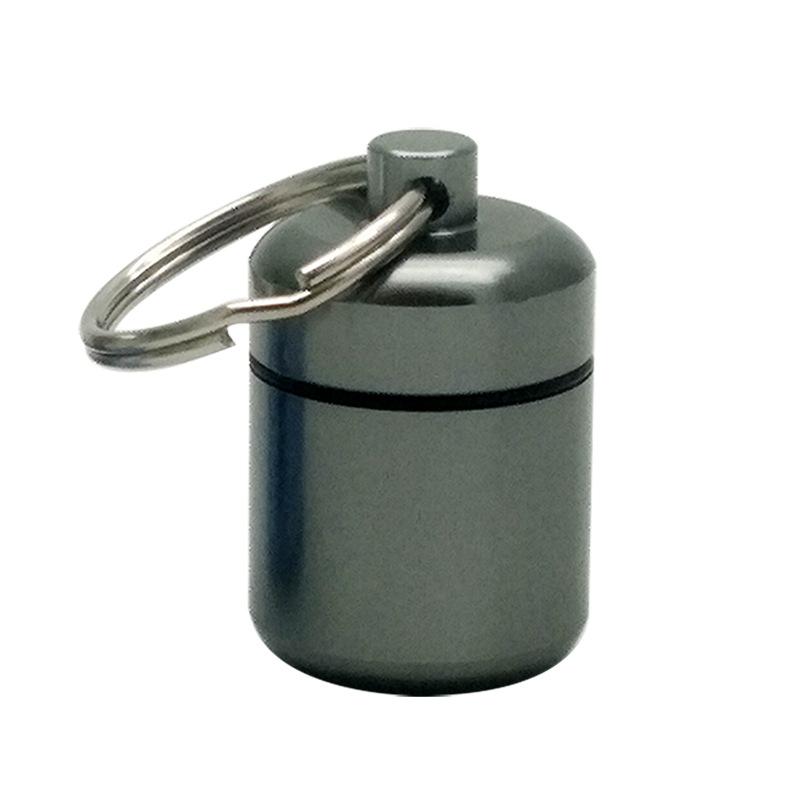 Portable Mini Waterproof Aluminum Pill Box Cases Container Organizer Storage Tablets Bottle Medicine Vitamin Pillboxs Fish Oils