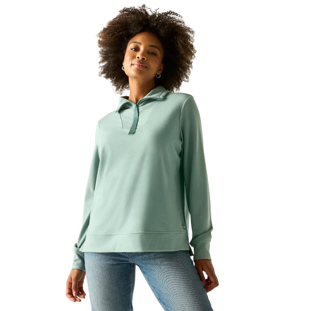 Regatta Womens/Ladies Demmi Quarter Zip Fleece Top