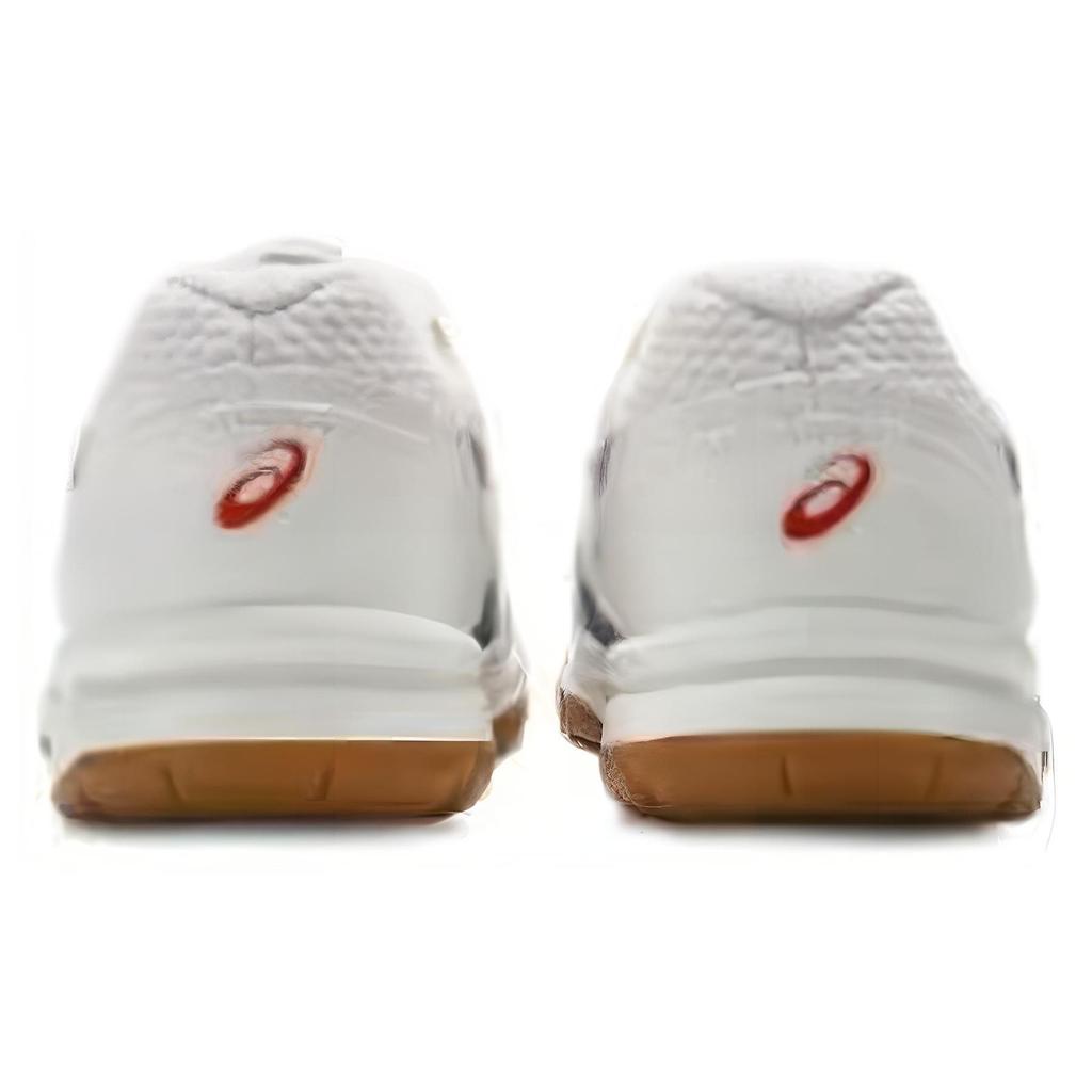 Asics River Cs Comfortable Casual Low Top Badminton Shoes Unisex Shoes White Blue 1073A072-101