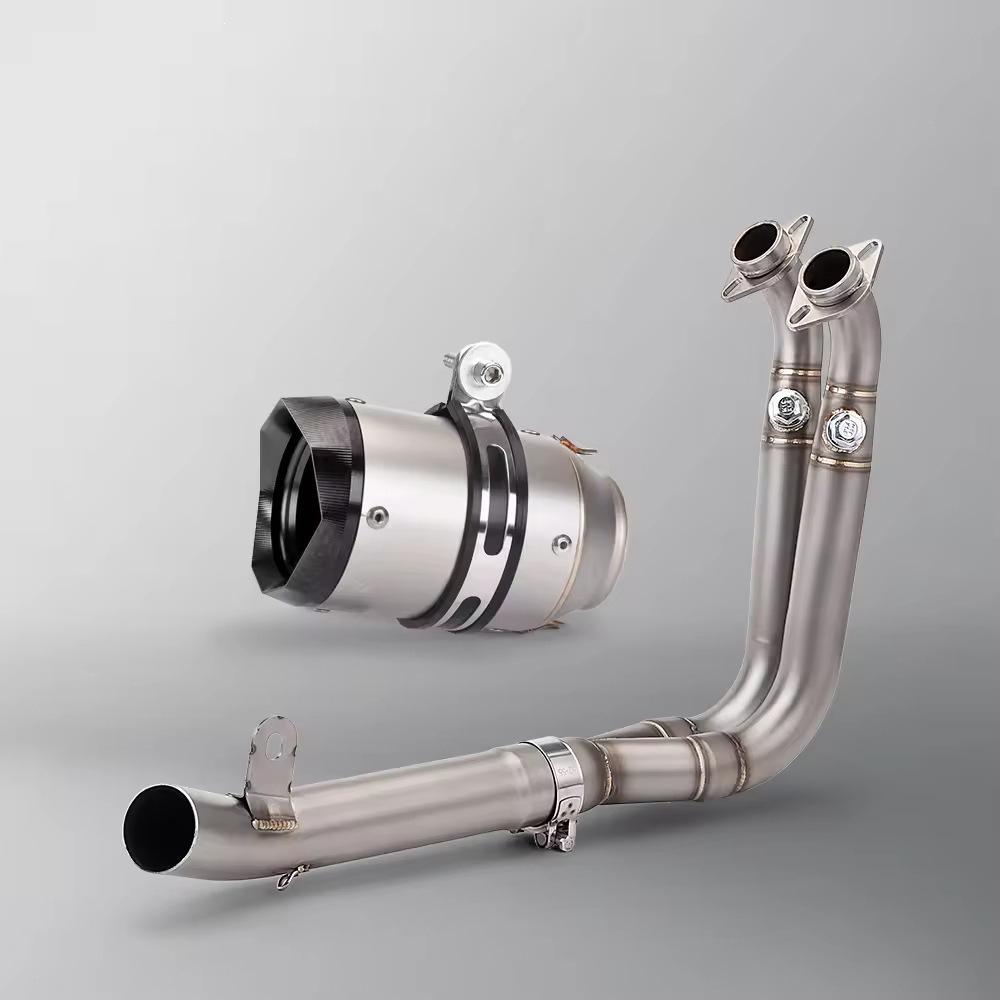 Stainless Steel Front & AR Muffler Tail for Spring Wind 450SR: Easy, Non-Destructive Install