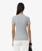 LACOSTE Women'S Slim Fit Rib Knit Short Sleeve T-Shirt Tf5538-56G Cca