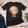 Pluto Dwarf Planet Astronomy Fan New Horizons Science Heart Unisex T-Shirt Mens Womens Tees Top