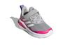 adidas Fortarun Elastic Lace Top Strap Abrasion Resistant Low Top Toddler Shoes Gray Infant And Toddler H04131