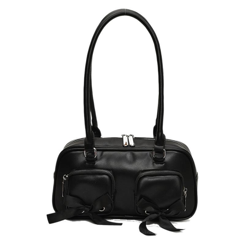 Simple Retro Underarm Bag Women's 2025 Winter New Niche Portable Commuter Shoulder Bag