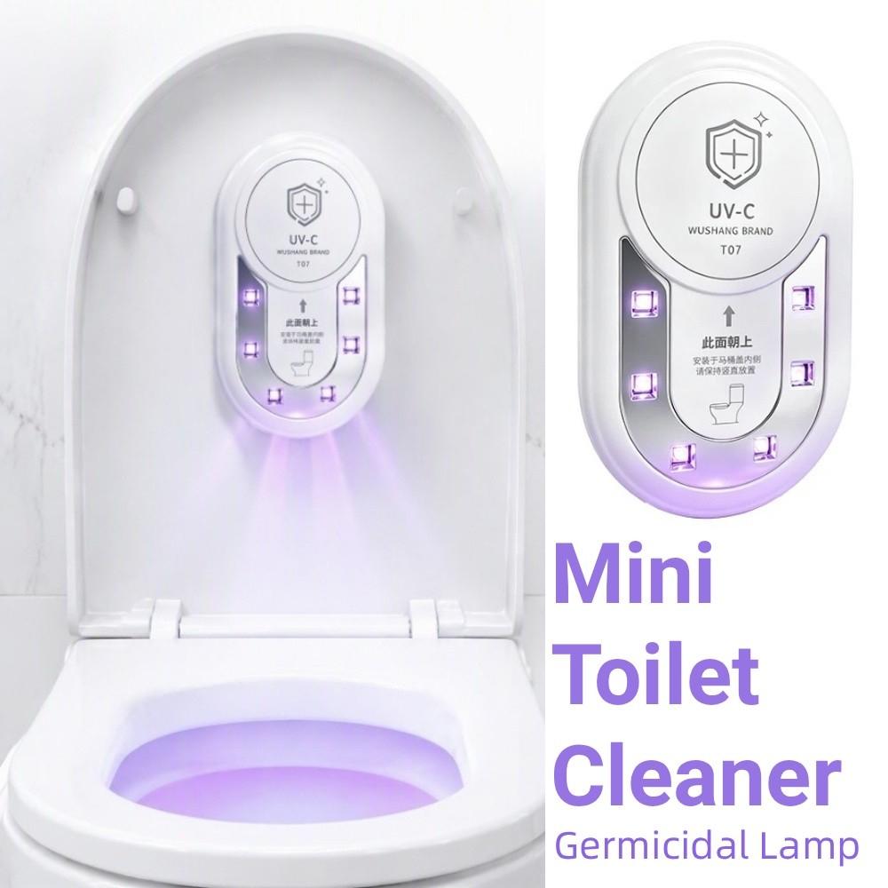 White Toilet Disinfection Lamp UV-C Germicidal Lamp Multi Purpose Portable Sanitizer Toilet