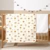 Washable Large Incontinence Pad: Waterproof, Breathable Cotton Bed Sheet for Newborns & Menstrual Use