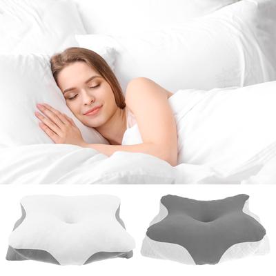 Contouring Pillowcase Cover Cervical Butterfly Shaped Neck Pillows Cover Smooth Soft with Zipper Bedding for Your Good Sleeping