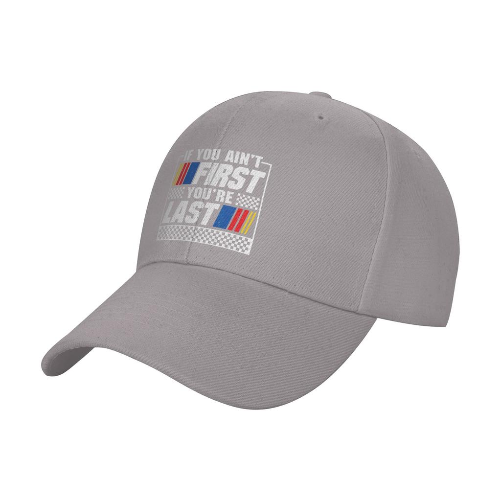 If You Aint First Youre Last Motor Car Driver Racer Racing Baseball Cap Dropshipping Trucker Hat Unisex Women Baseball Caps