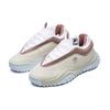 MIHARA YASUHIRO x FILA FM7 FM Cow Leather, Textile Comfortable Low top Chunky Sneakers Women's White Brown F12W114136FWA