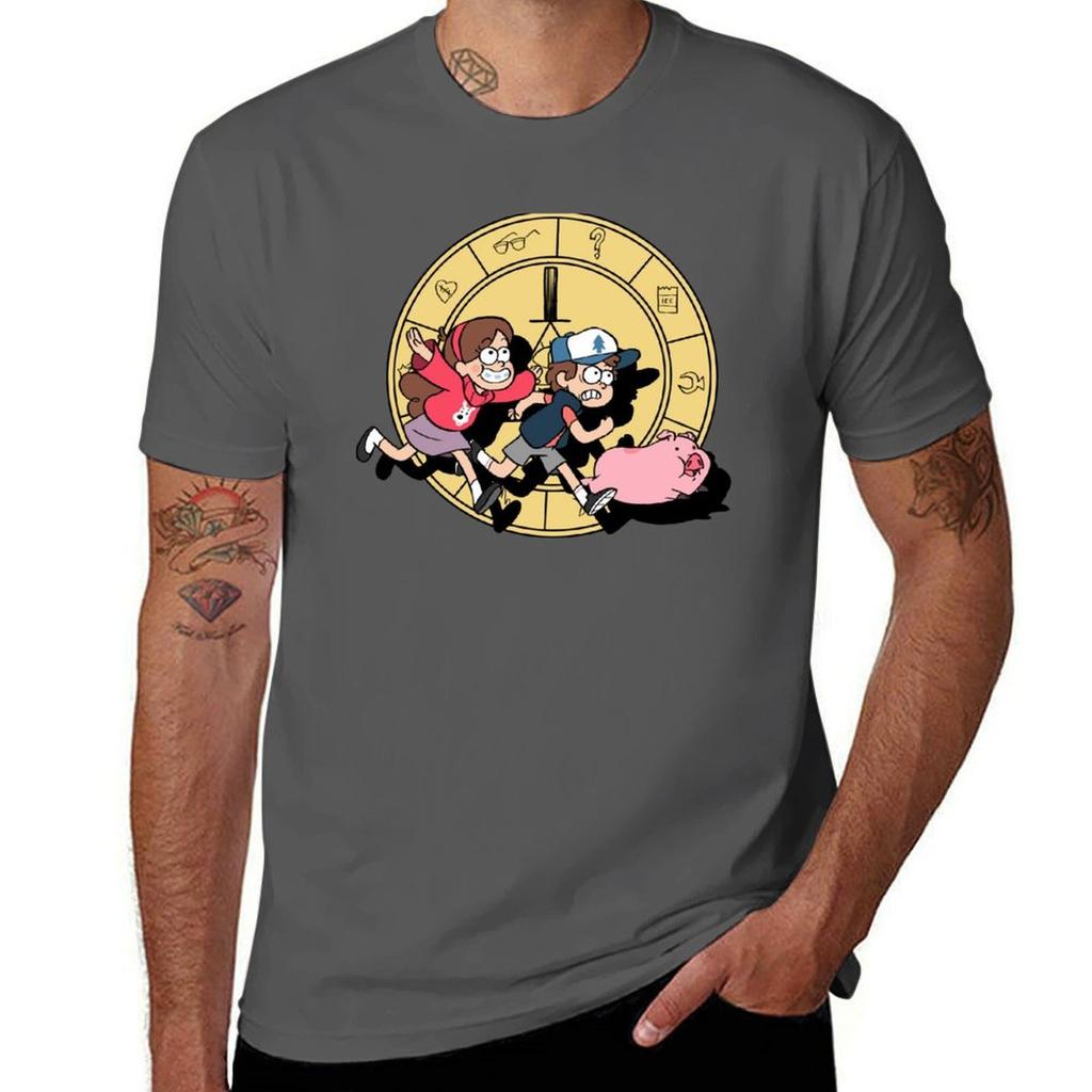 The Adventures Of The Mystery Twins Tshirt Basic Simple Design Short Sleeve Shirt