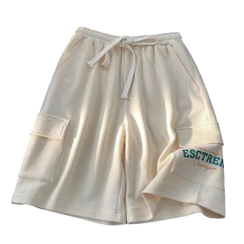 New Summer Men's Shorts Loose and Versatile Thin Five-point Pants High Street Hip-hop Casual Pants