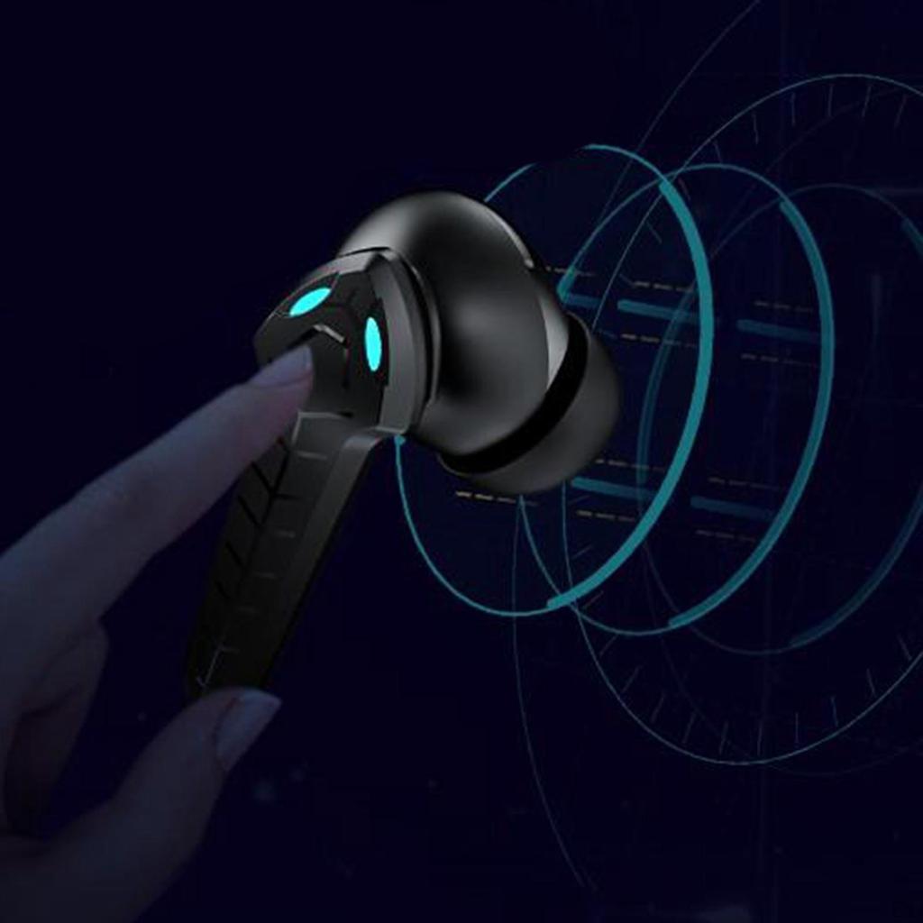 .0 True Gaming Earbuds Stereo Headphones Headset Premium Canceling Running