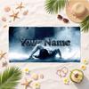 Sadako Yamamura (1) Custom Name Beach Towel Soft Towel Gift for Beach Pool Swimming Vacation