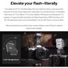Godox TTL Hot Shoe Riser Extender for and Camera Increases Flash Height and Reduces Lens Compatible with Godox Flashes Under 300g TR-S iT20-S, iT22-S,