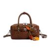 Style Woven Pu Handbag With Zipper Closure For Daily Use