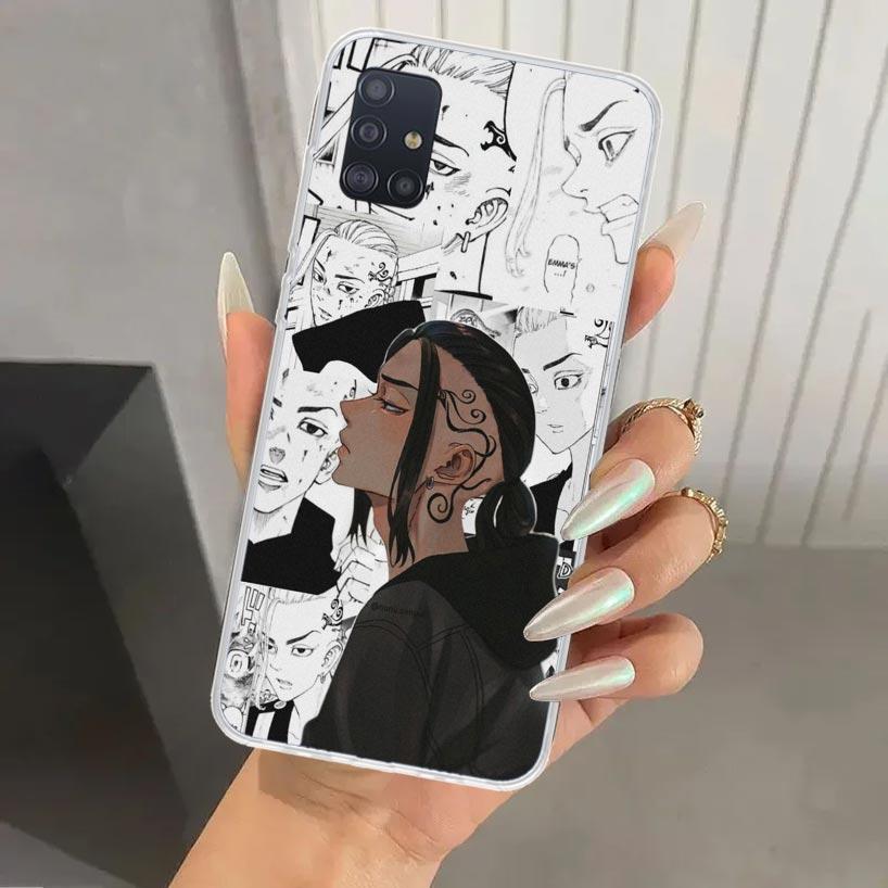 Anime Tokyo Aevengers Phone Case for Samsung Galaxy A52 A32 A22 A12 A02S A50S A30S A10S Note 20 Ultra 10 Plus S10 A31 A20 A71 A7