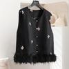 Women's Butterfly Embroidered Chinese Style Vest
