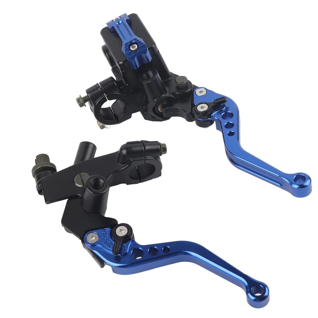 1 Pair 7/8"(22mm) Universal Motorcycle Brake Clutch Master Cylinder Reservoir Levers Universal Master Cylinder Levers