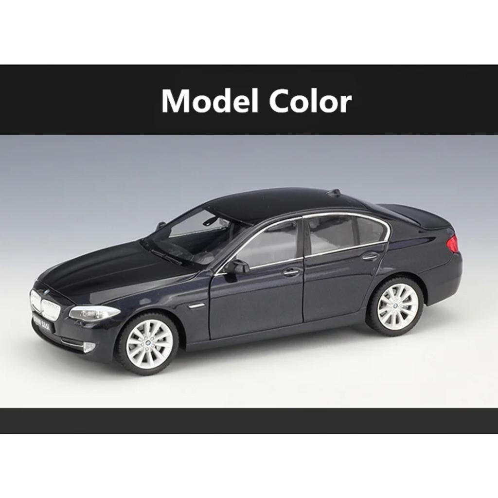 Welly 1/24 BMW 5 Series 535i Alloy Car Model Diecast Metal Toy Vehicles Car Model High Simulation Collection Childrens Toy Gifts