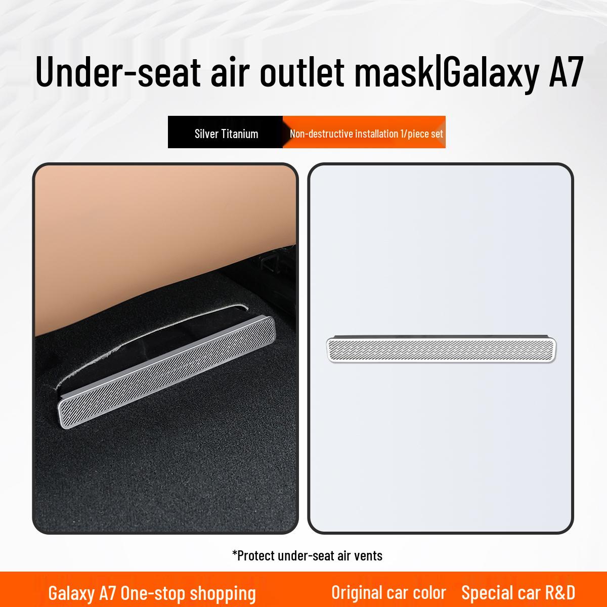 

Geely Galaxy A7 Under-Seat Air Vent Dust Cover Anti-Clogging Car Decoration Accessory