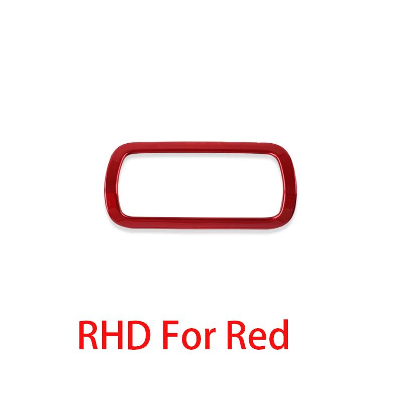 LHD/RHD Red Car For Hyundai Elantra CN7 N 2026-2026 Styling Interior Headlight Adjustion Switch Button Cover Trim