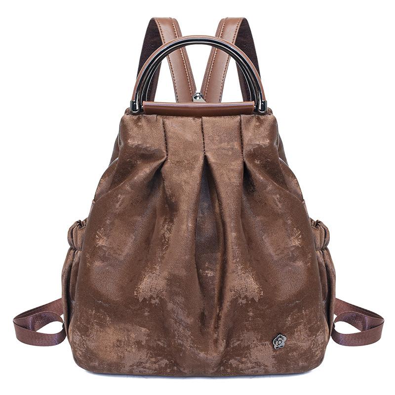 Zaino Multifunzionale Casual da Donna Portatile Versatile Monospalla a Tracolla Borsa da Viaggio