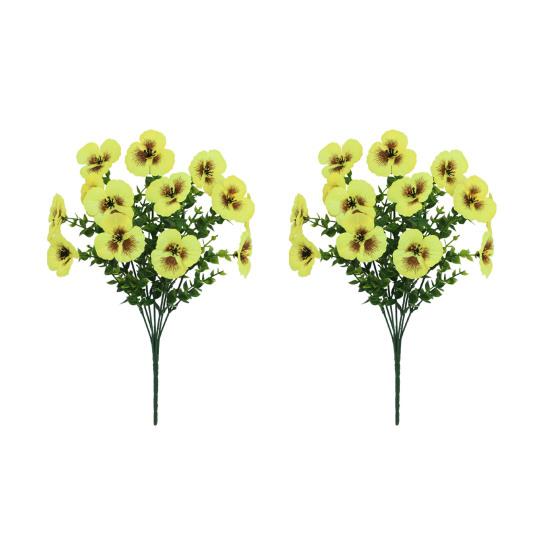 Sztuczny Kwiat Dekoracyjny Jasny Kolor Wielokrotnego Użytku Realistyczny Nie Wymaga Pielęgnacji Nie Wymaga Podlewania Nie Blaknie Sztuczny Kwiat Dekoracja Weselna Imprezowa