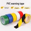 Yellow-Black PVC Floor Warning Tape 4.8*33m - Wear-Resistant Marking Tape