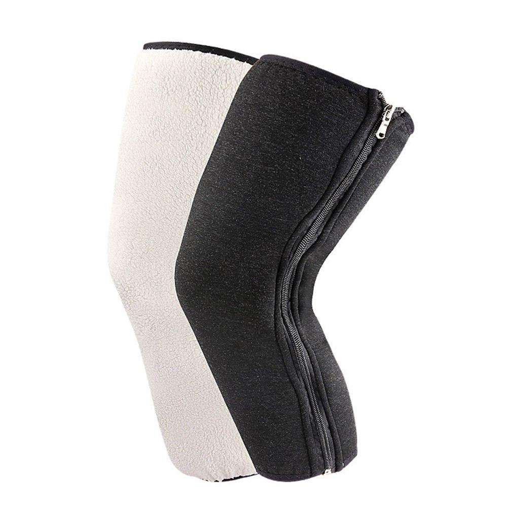 Cashmere Double-Layer Leg Warmer Lamb Velvet Thick Thermal Leg Sleeves Plush Knee Pads
