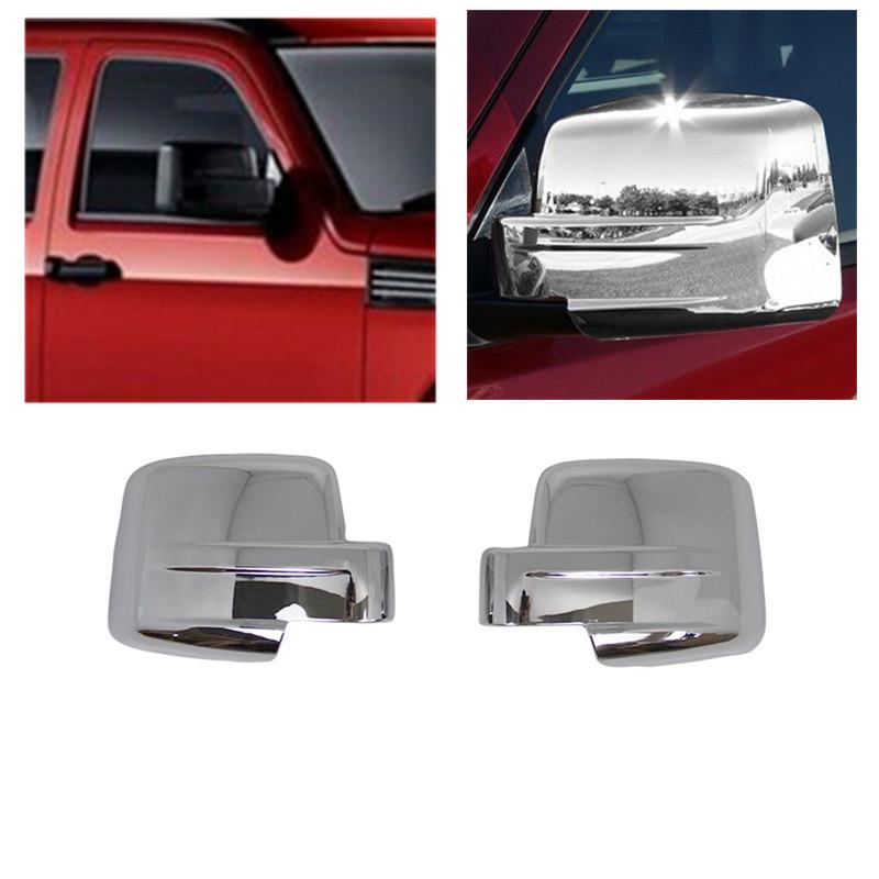 07-12 Dodge Nitro Rearview Mirror Cover - Nitro Reflector Cover Modification
