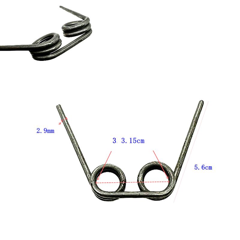 Çocuk Scooter Aksesuarları Direksiyon Geri Tepme Yayı Hızlı Serbest Bırakma Çubuğu Çocuk Üç veya Dört Tekerlekli Gergi Yayı