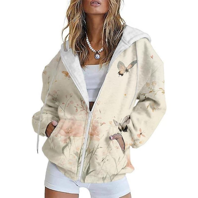 2025 Upgrade Fashion with Our 3D Digital Printed Women's Zip Up Hoodie In  Winter Clothes Women  K Pop Clothes Sweatshirt