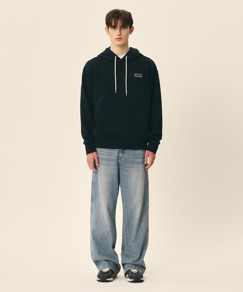 Essential Logo Embroidered Hoodie (2 Colors)