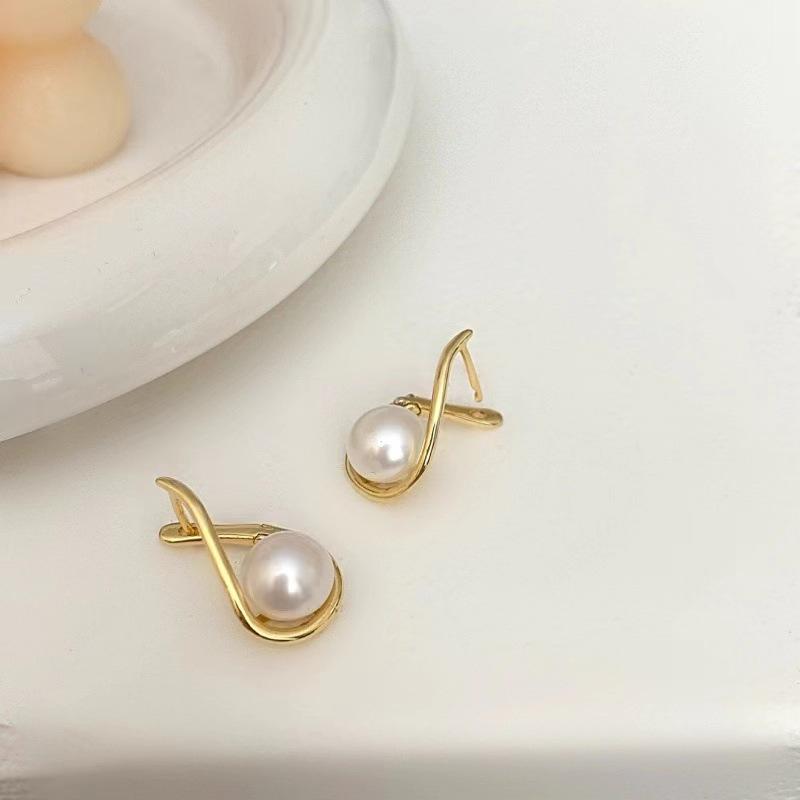 

Модные серьги-капли для женщин, нишевые серьги золотой