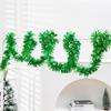 1.5/30M Long Bold Thicked Stripes Christmas Garland Colorful Christmas Wrapping Tinsel Ribbons Bar Wedding New Year Party Decor