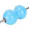 Fascia Muscle Roller Dual Ball Deep Tissue Massaging Reduces Pain Fascia Roller for Legs Neck