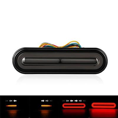 DC10-80V 60 LED Motorcycle Tail Light Sequential Turn Signal DRL Stop Brake Function For Car Motorcycle