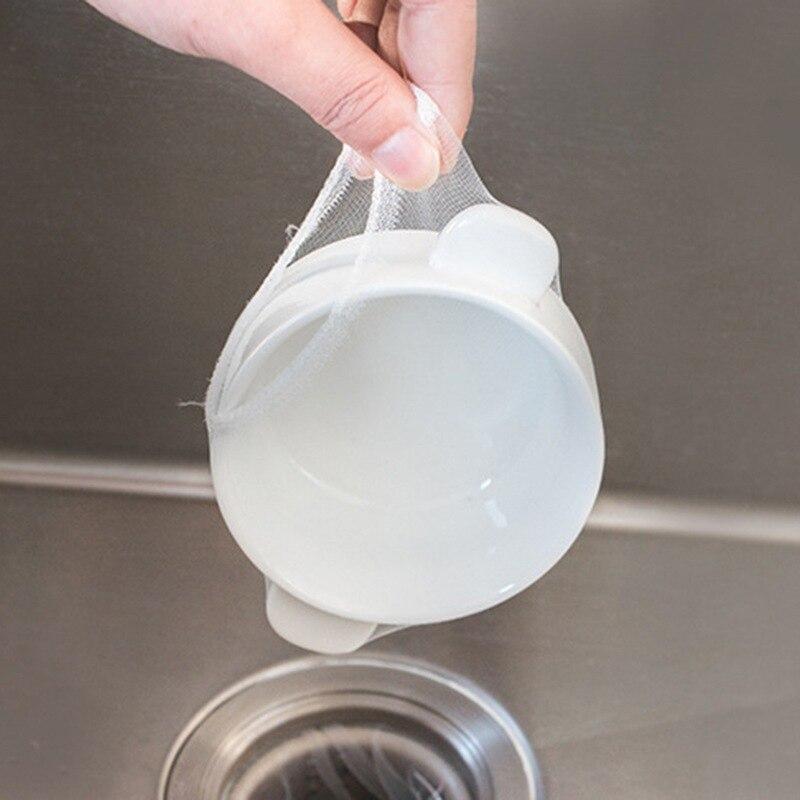 30/100pcs Sink Filter Mesh Kitchen Trash Bag Prevent The Sink From Clogging Filter Bag For Bathroom Strainer Rubbish Bag