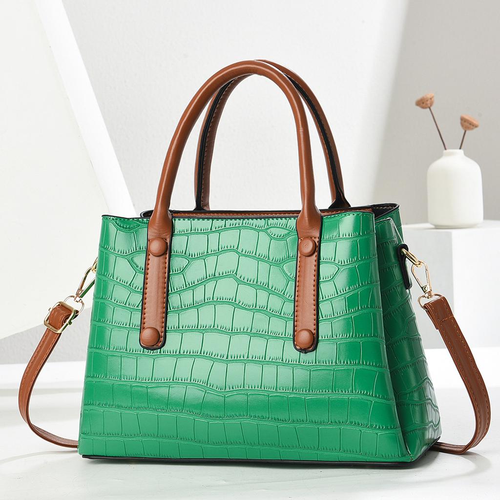 Textured Handbag 2025 New Casual Women's Bag High-end Fashion Temperament Messenger Bag