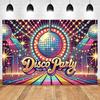 70s, 80s and 90s Disco Dance Party Decorations, Retro Club Backdrop, Neon Ball, Stage Banner, Party Accessories4351