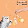 Self-pleasure Cat Wand Toy Long Pole Feather Cat Fishing Cat Teaser  Interactive Cat Toy