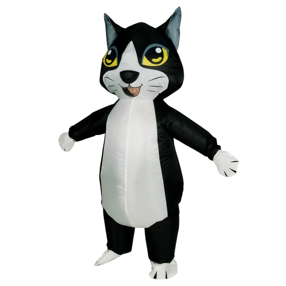 Inflatable Cat Mascot Costume for Festivals and Performances 150-190CM