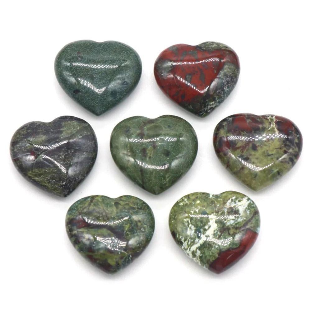 Non-porous Heart-shaped Stone Natural Quartz Crystal Ornaments Funny Natural Crystal Stones  Gift